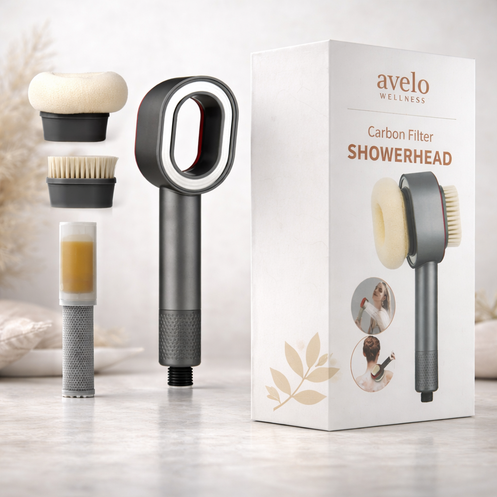 Avelo High-Pressure Filtered Shower Head